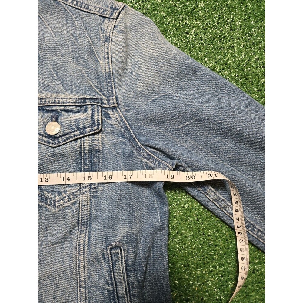 J.Crew Re-Imagined Eco-Friendly Denim Jacket – Blue – Women’s M - Picture 5 of 15